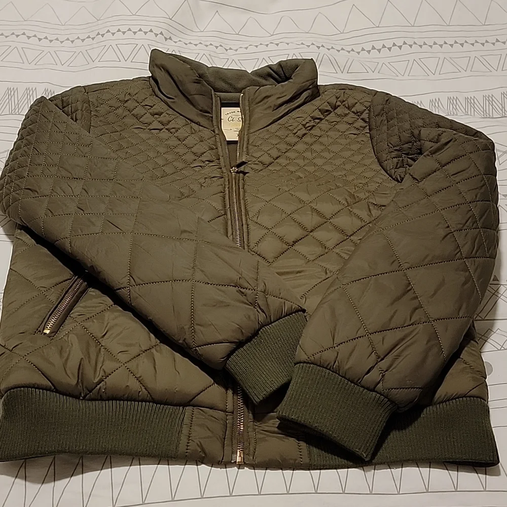 Ci Sono Army green XL jacket (Worn once) - Picture 4 of 5